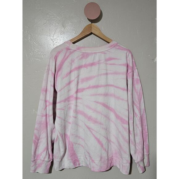 Splendid Pink Tie Dye Sweatshirt - Picture 2 of 5